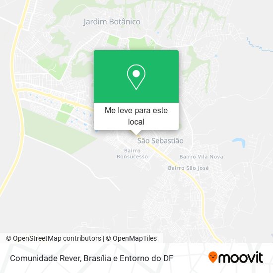 Comunidade Rever mapa