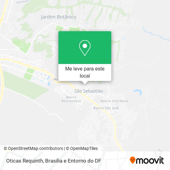 Oticas Requinth mapa