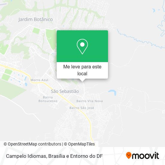 Campelo Idiomas mapa