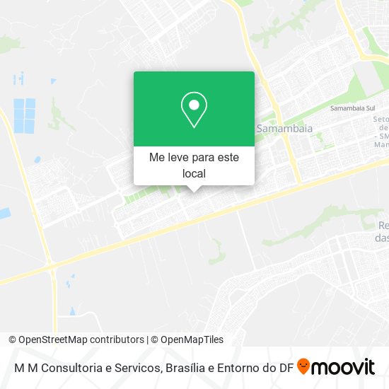 M M Consultoria e Servicos mapa