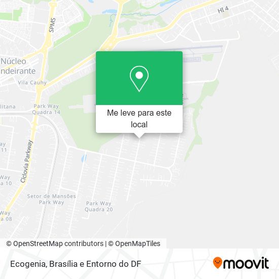 Ecogenia mapa