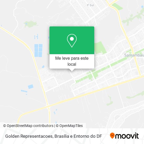 Golden Representacoes mapa