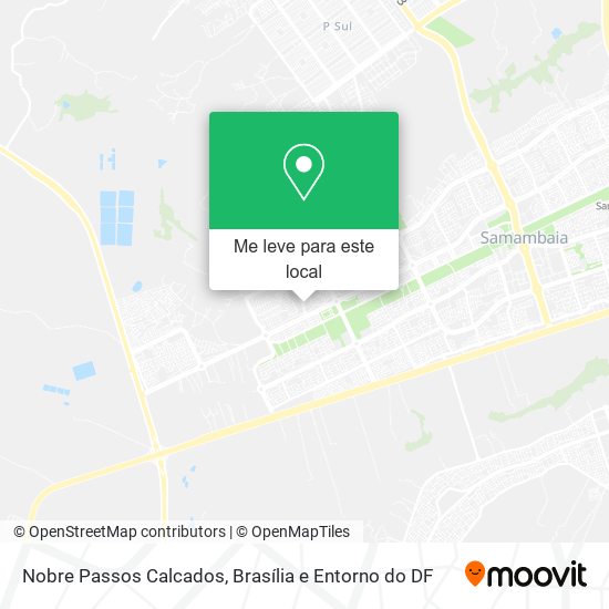 Nobre Passos Calcados mapa