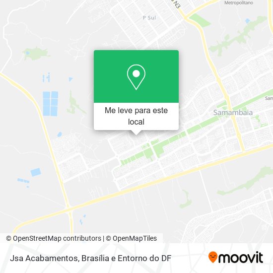 Jsa Acabamentos mapa