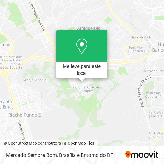 Mercado Sempre Bom mapa
