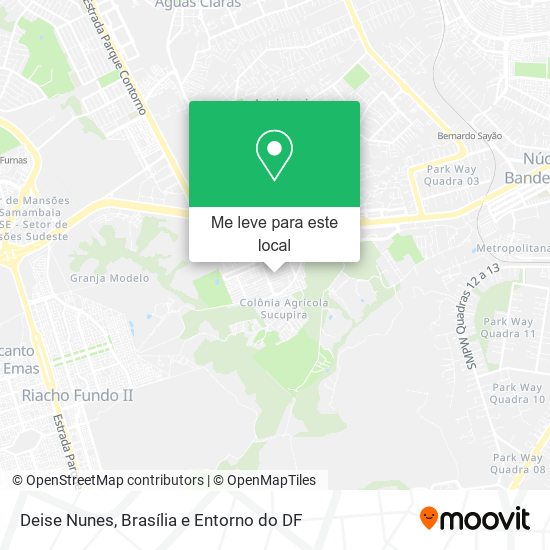Deise Nunes mapa