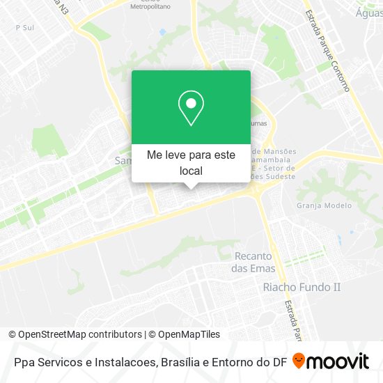 Ppa Servicos e Instalacoes mapa