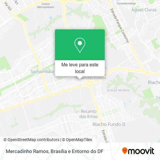 Mercadinho Ramos mapa