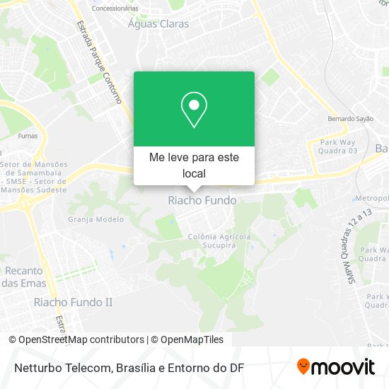 Netturbo Telecom mapa