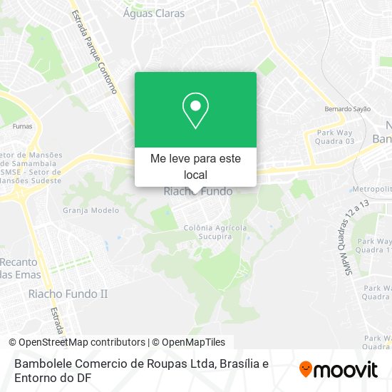 Bambolele Comercio de Roupas Ltda mapa