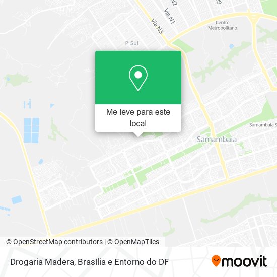 Drogaria Madera mapa