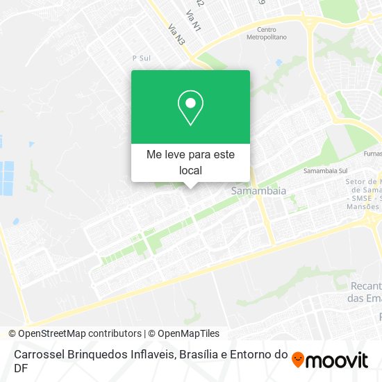 Carrossel Brinquedos Inflaveis mapa