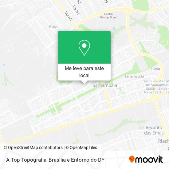 A-Top Topografia mapa