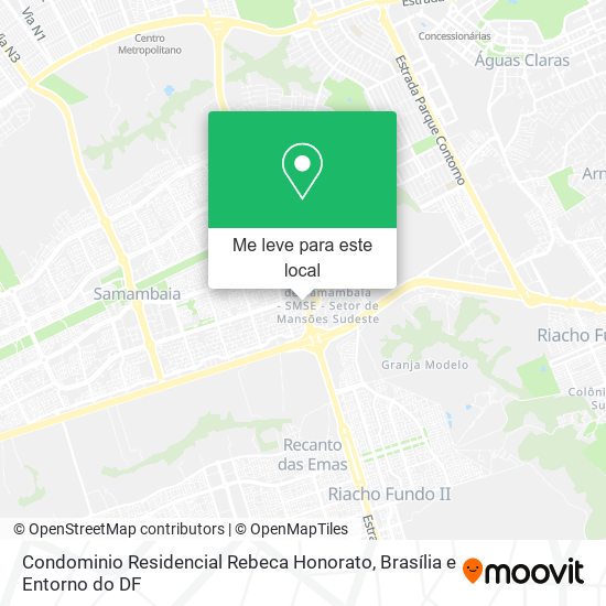 Condominio Residencial Rebeca Honorato mapa