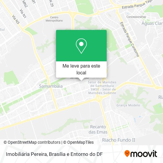 Imobiliária Pereira mapa