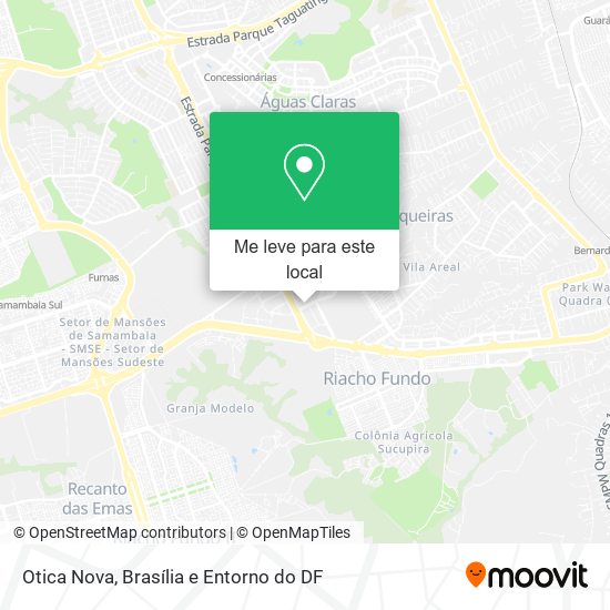 Otica Nova mapa