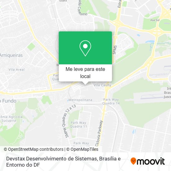 Devstax Desenvolvimento de Sistemas mapa