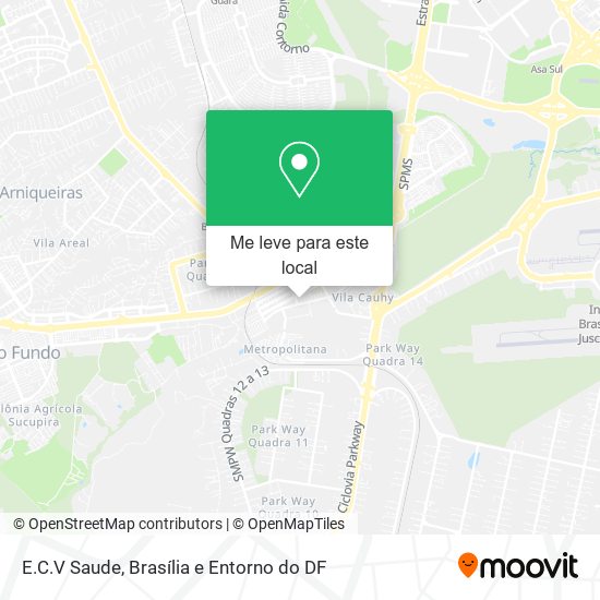 E.C.V Saude mapa