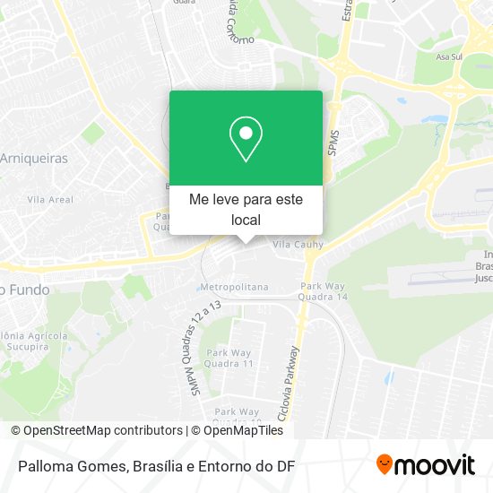 Palloma Gomes mapa