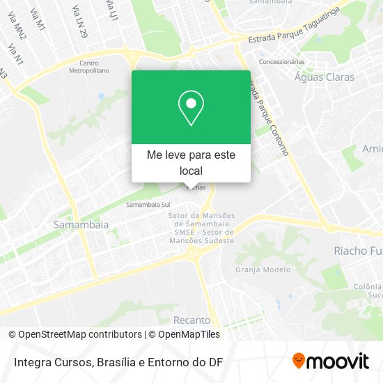 Integra Cursos mapa