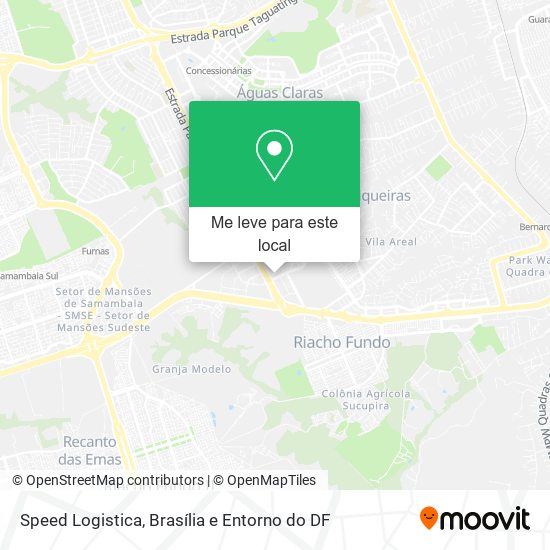 Speed Logistica mapa