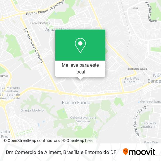 Dm Comercio de Aliment mapa