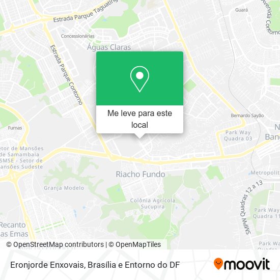 Eronjorde Enxovais mapa