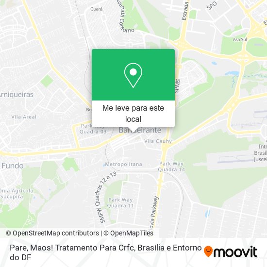 Pare, Maos! Tratamento Para Crfc mapa