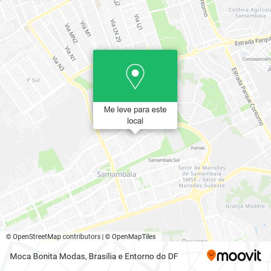 Moca Bonita Modas mapa