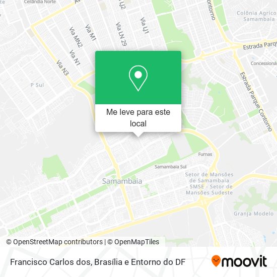 Francisco Carlos dos mapa