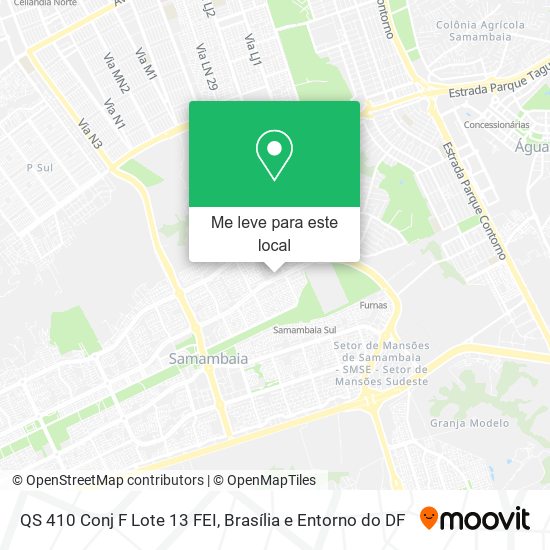 QS 410 Conj F Lote 13 FEI mapa
