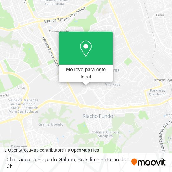 Churrascaria Fogo do Galpao mapa