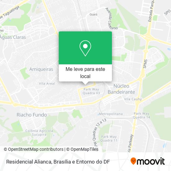 Residencial Alianca mapa
