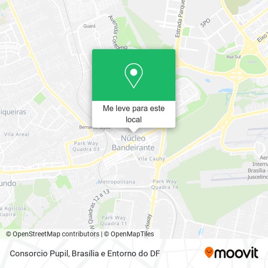 Consorcio Pupil mapa