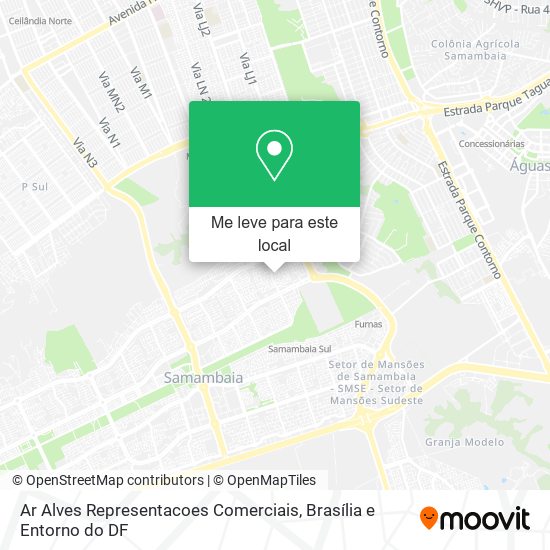Ar Alves Representacoes Comerciais mapa