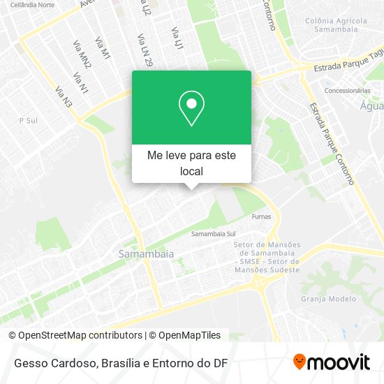Gesso Cardoso mapa