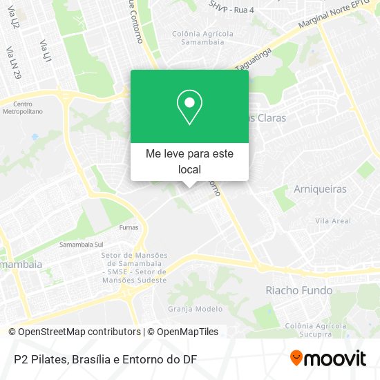 P2 Pilates mapa