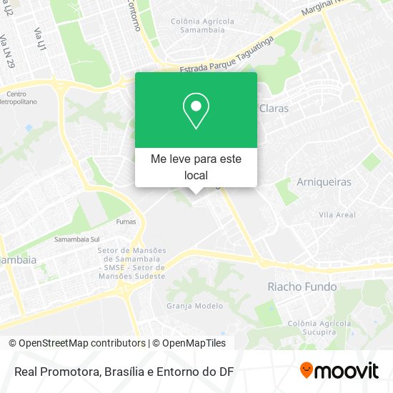 Real Promotora mapa