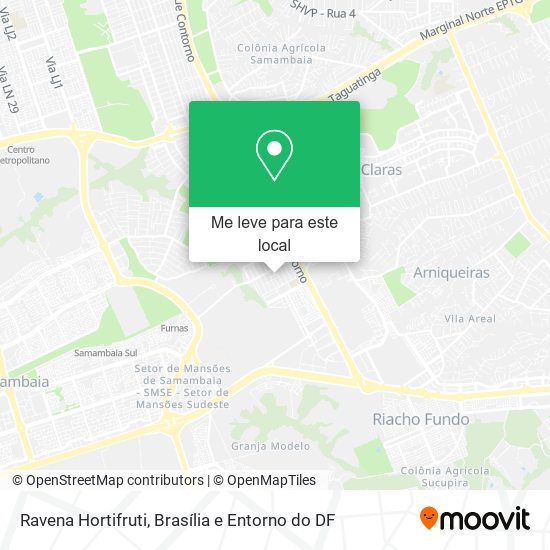 Ravena Hortifruti mapa