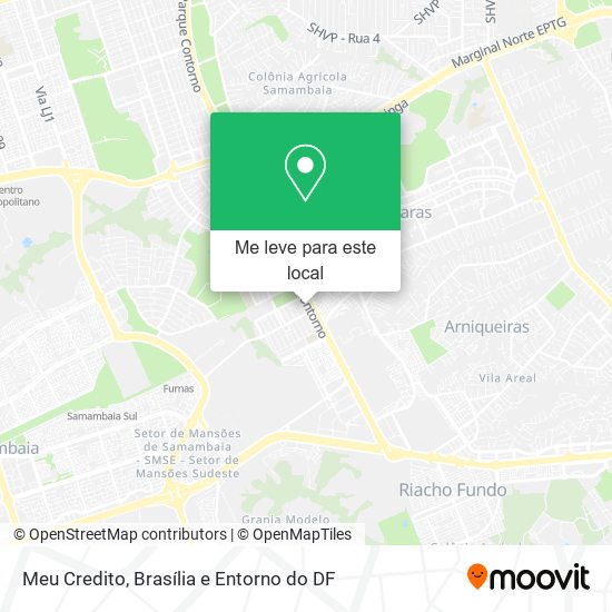 Meu Credito mapa