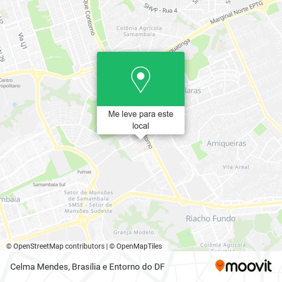 Celma Mendes mapa