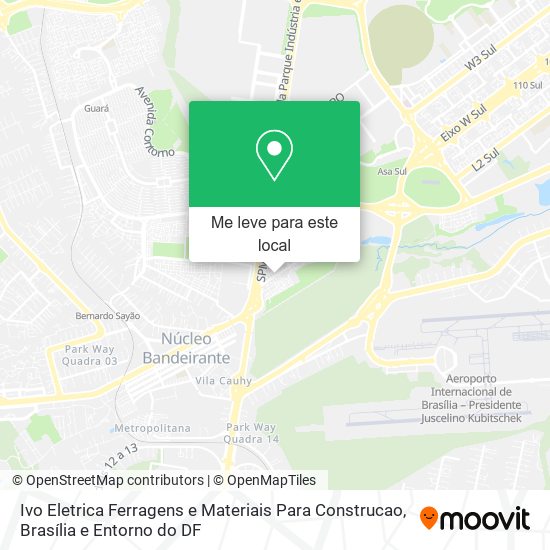 Ivo Eletrica Ferragens e Materiais Para Construcao mapa