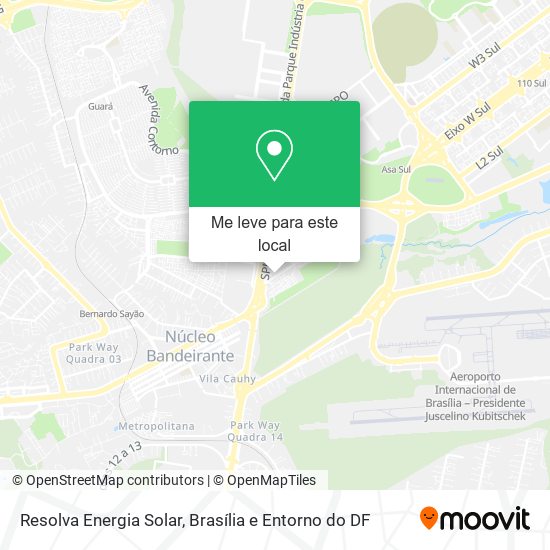 Resolva Energia Solar mapa