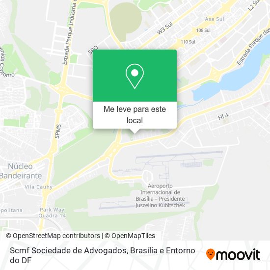 Scmf Sociedade de Advogados mapa