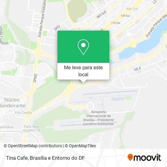 Tina Cafe mapa