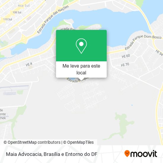 Maia Advocacia mapa