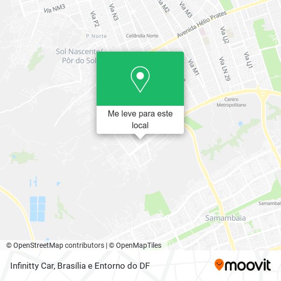 Infinitty Car mapa