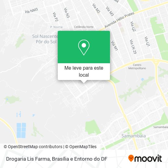 Drogaria Lis Farma mapa