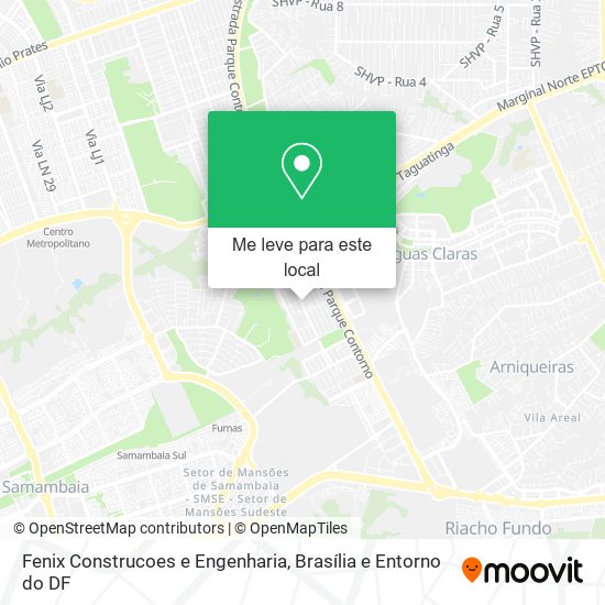 Fenix Construcoes e Engenharia mapa