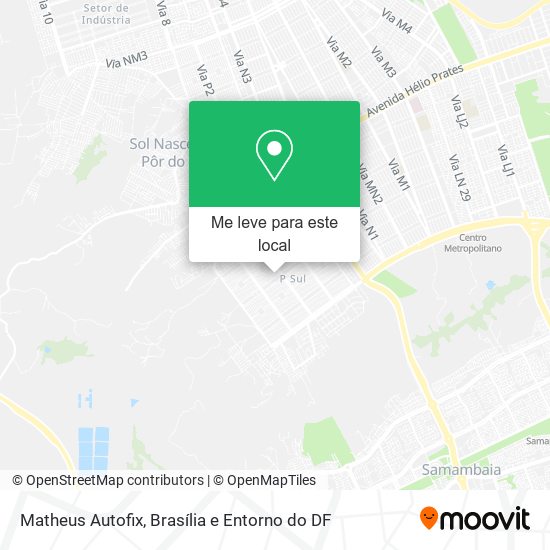 Matheus Autofix mapa